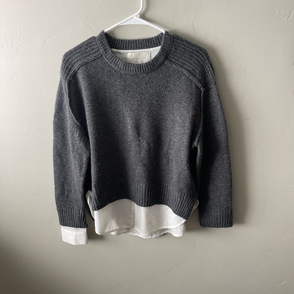Brochu Walker the Parson Crew Looker wool/ cashmere sweater - Picture 3 of 15